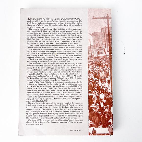 The Good Old Days In Hampton And Newport News P Rouse Jr Local History Virginia - Picture 2 of 14